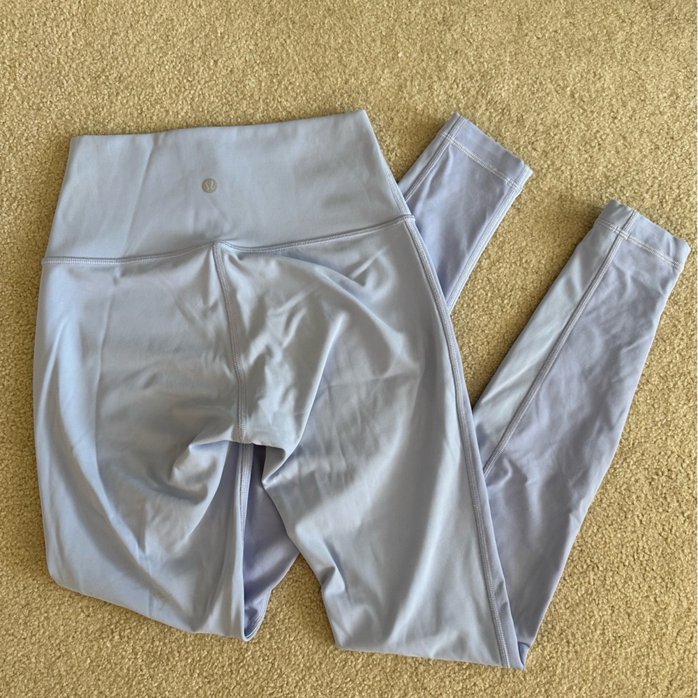 Barely worn periwinkle LULULEMON LEGGINGS